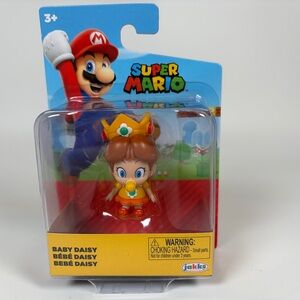 NWT Super Mario Bros‎ Baby Daisy Figure Nintendo 2.5”